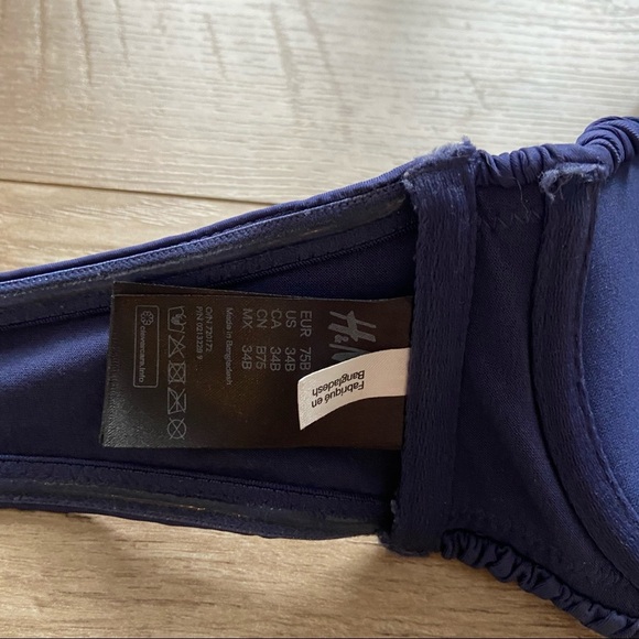 H&M Bandeau Bikini Top size 34B - Picture 9 of 10